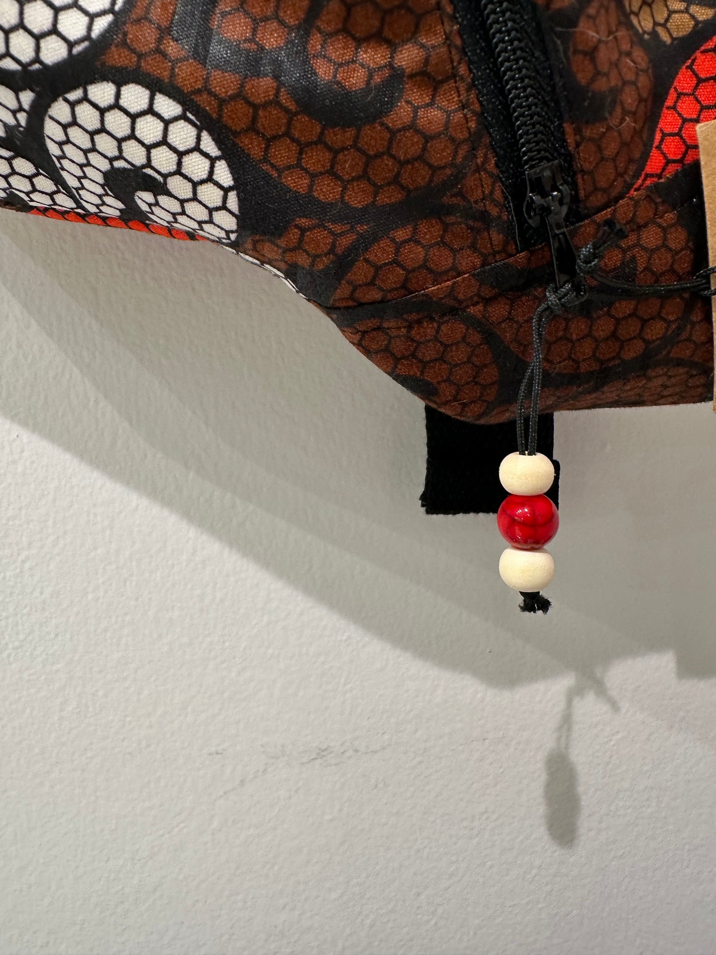 Maxi Riñonera tela africana wax “adiara”l Polita Bonita