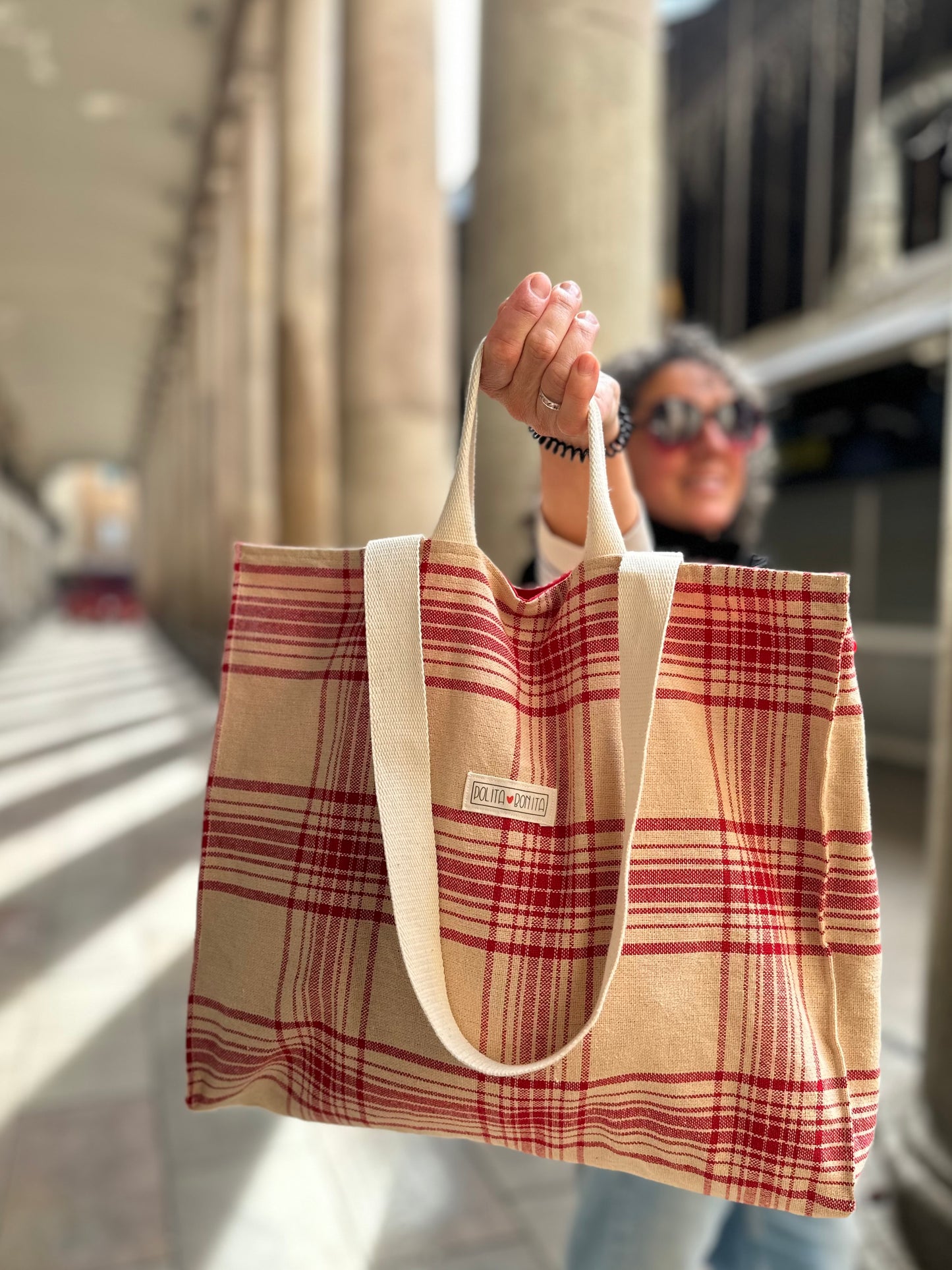 Bolso multiposición Orio – Hecho a mano con algodón orgánico | Polita-Bonita