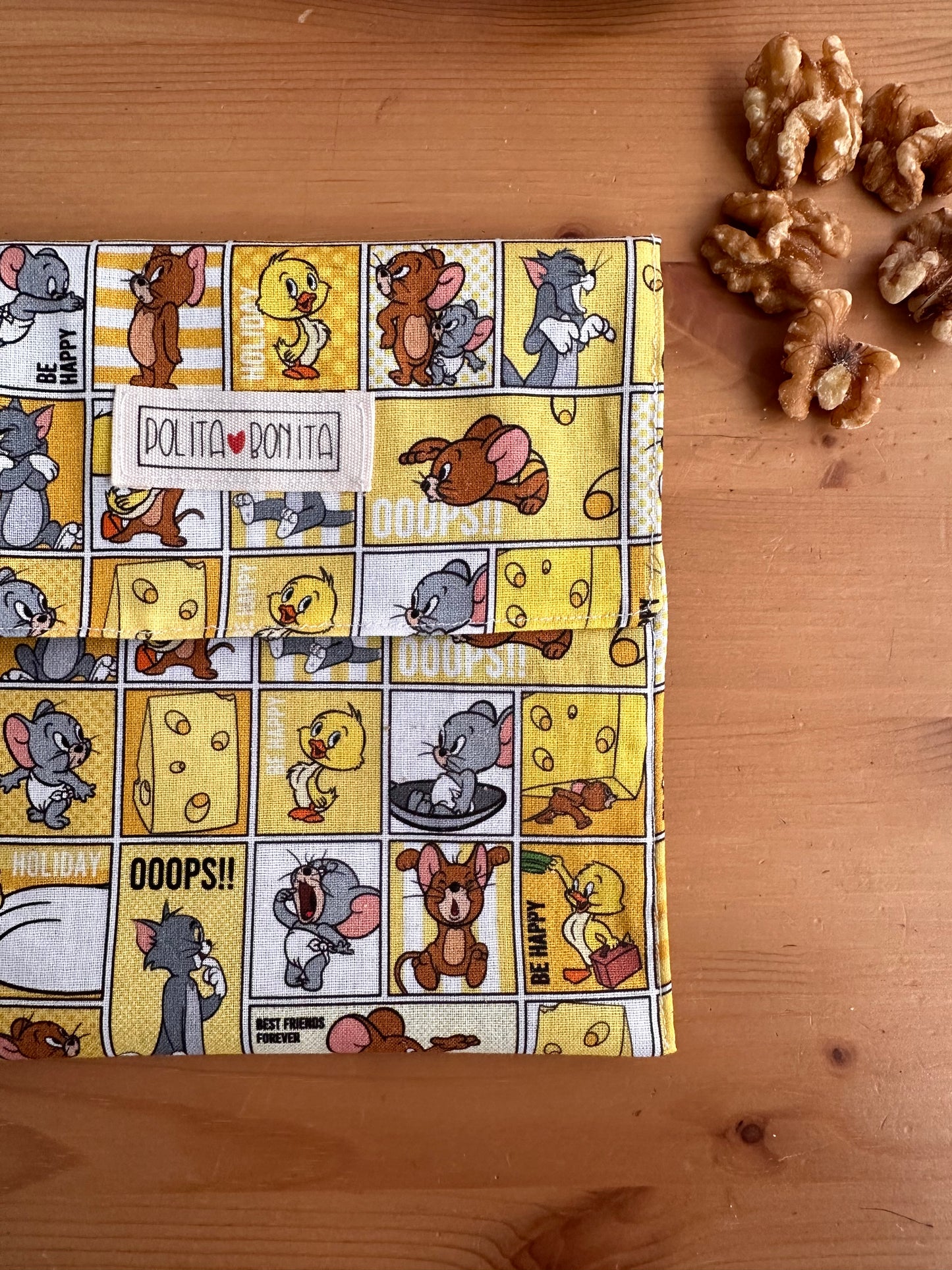 BOLSA SOBRE REUTILIZABLE “TOM y JERRY” ZERO WASTE