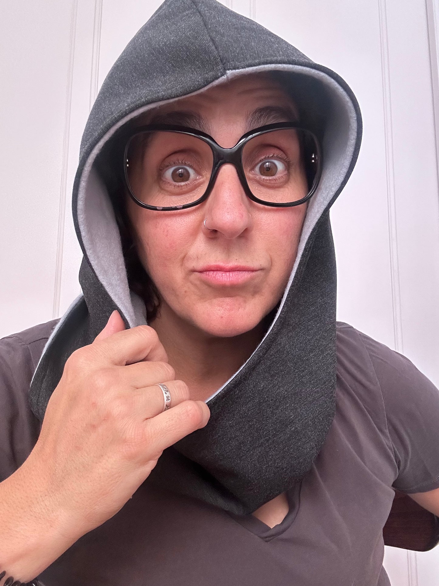 kaputxa adulto marengo/gris perla