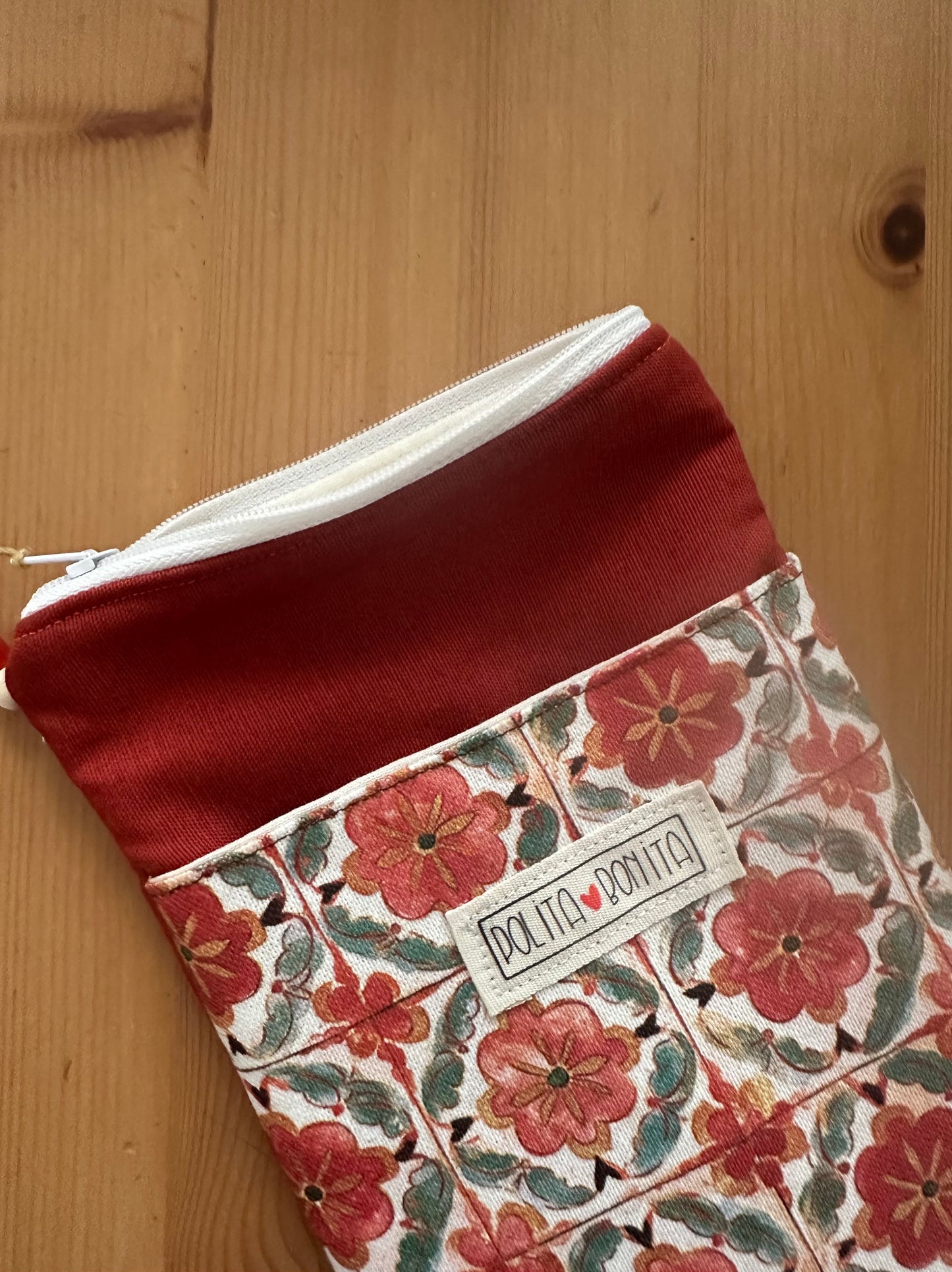 Funda EBOOK con cremallera “hidraulik gorria”