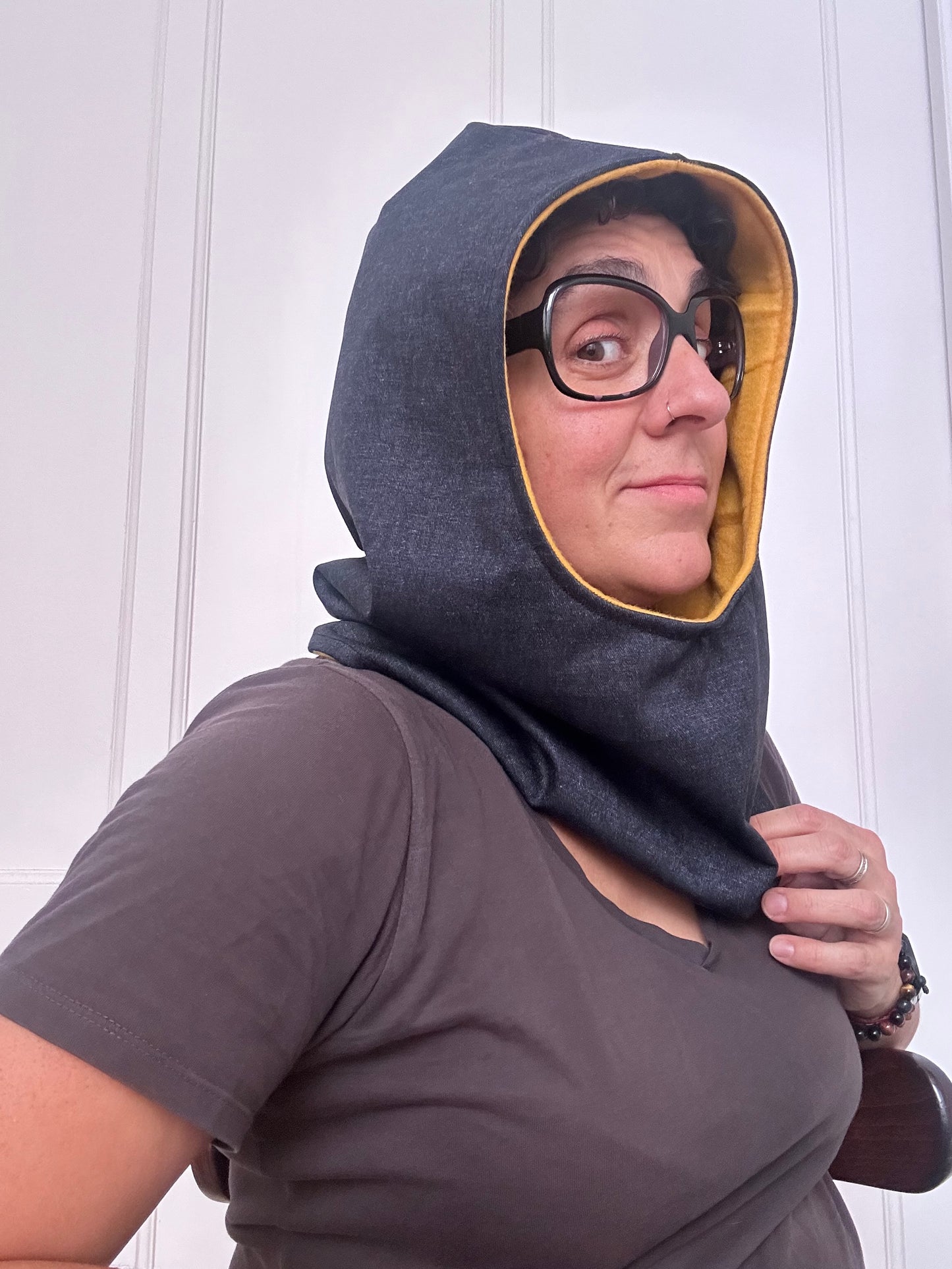 kaputxa adulto tejano/mostaza