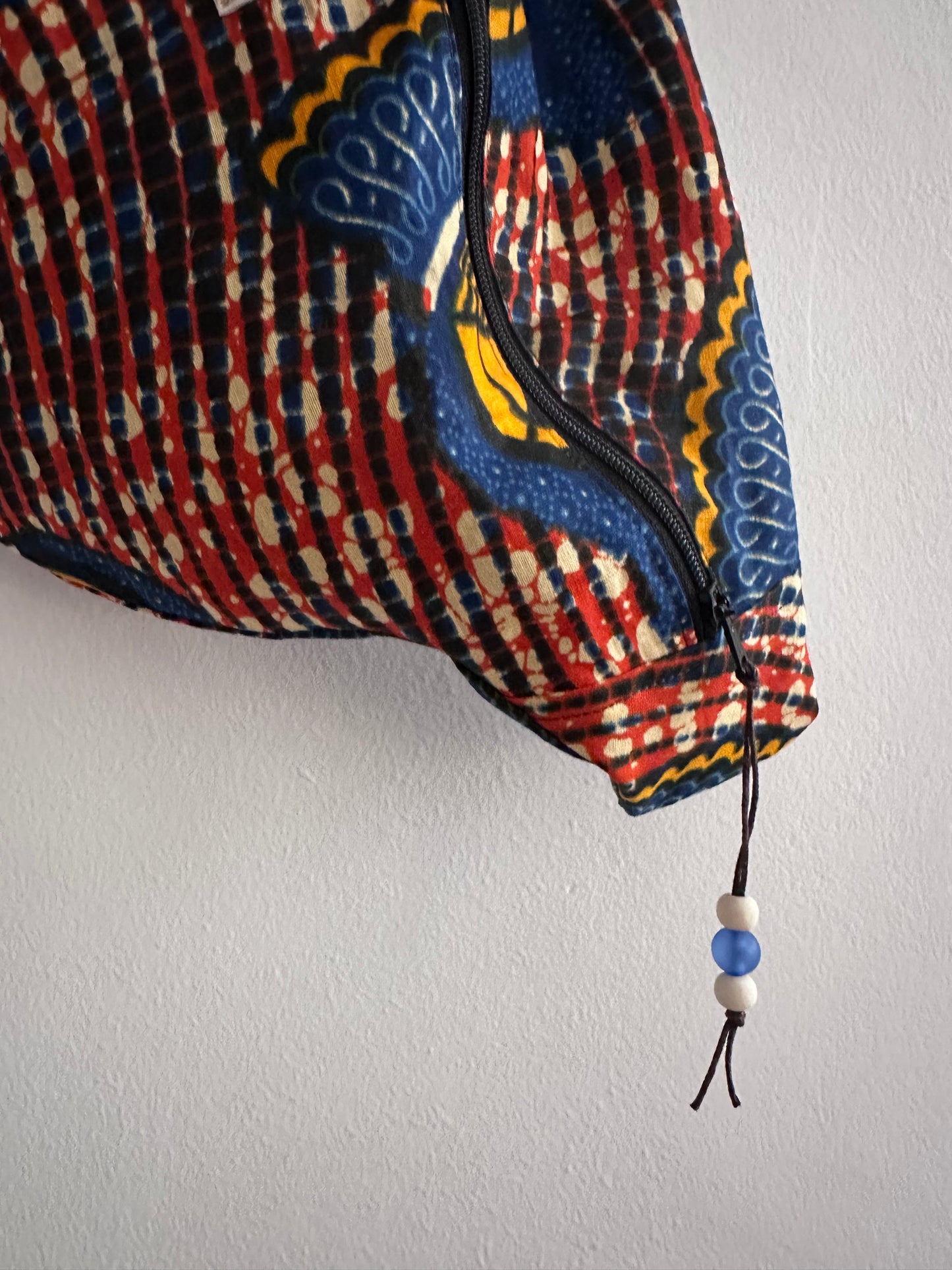 Maxi riñonera africana tela wax “khadija”|polita bonita