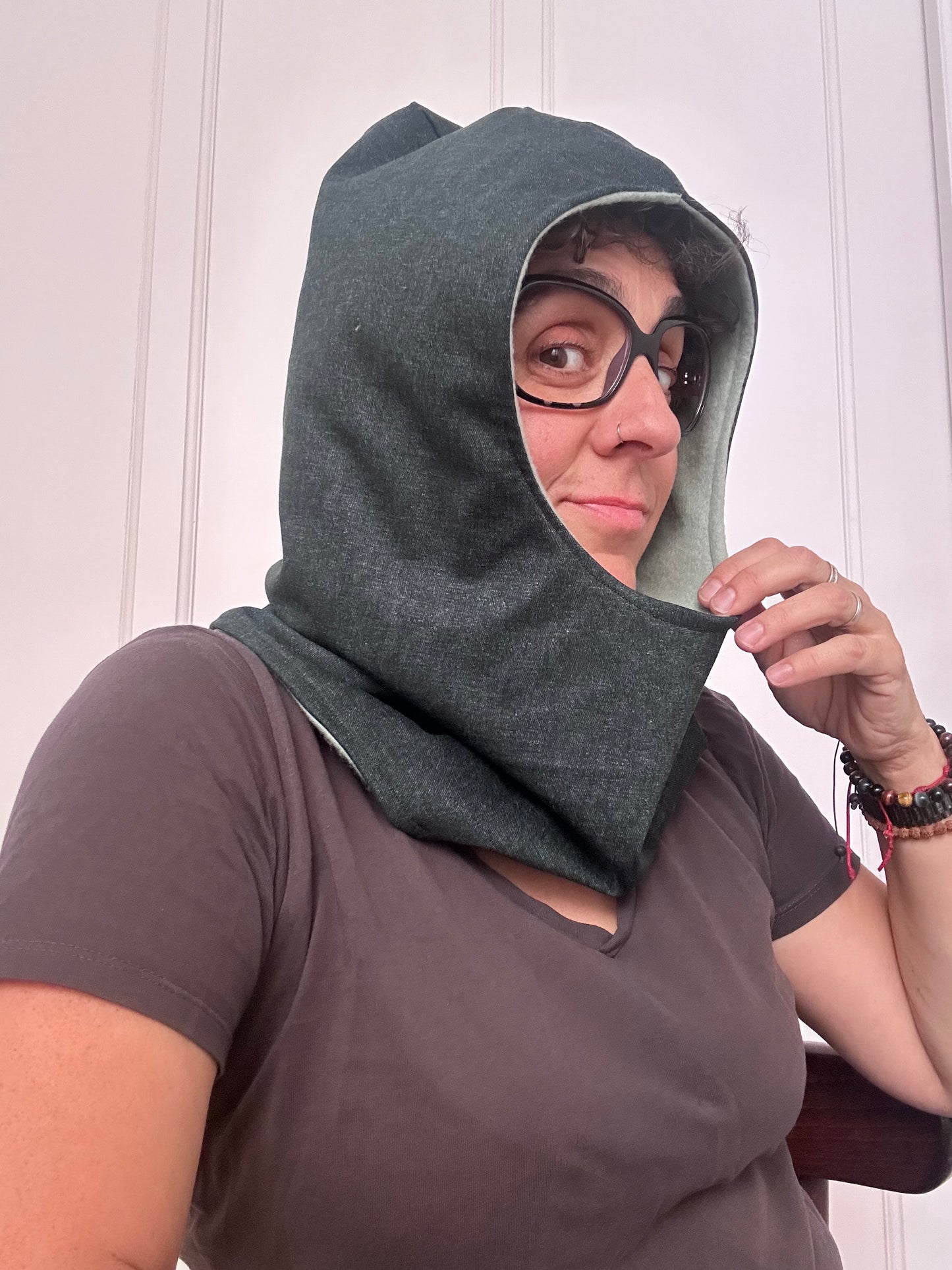 kaputxa adulto verde/mint