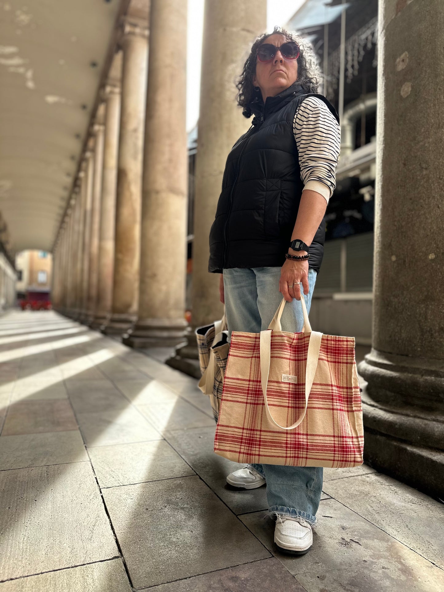 Bolso multiposición Orio – Hecho a mano con algodón orgánico | Polita-Bonita