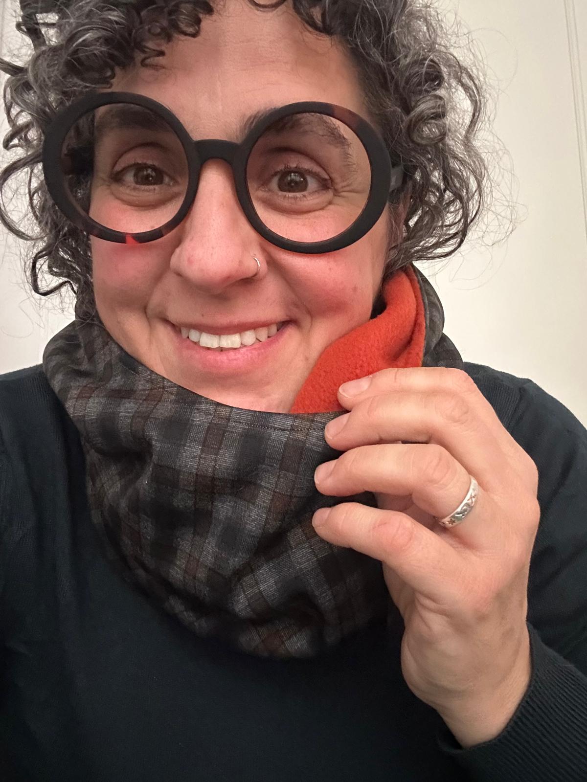 kaputxa adulto "Cuadros kaldera"