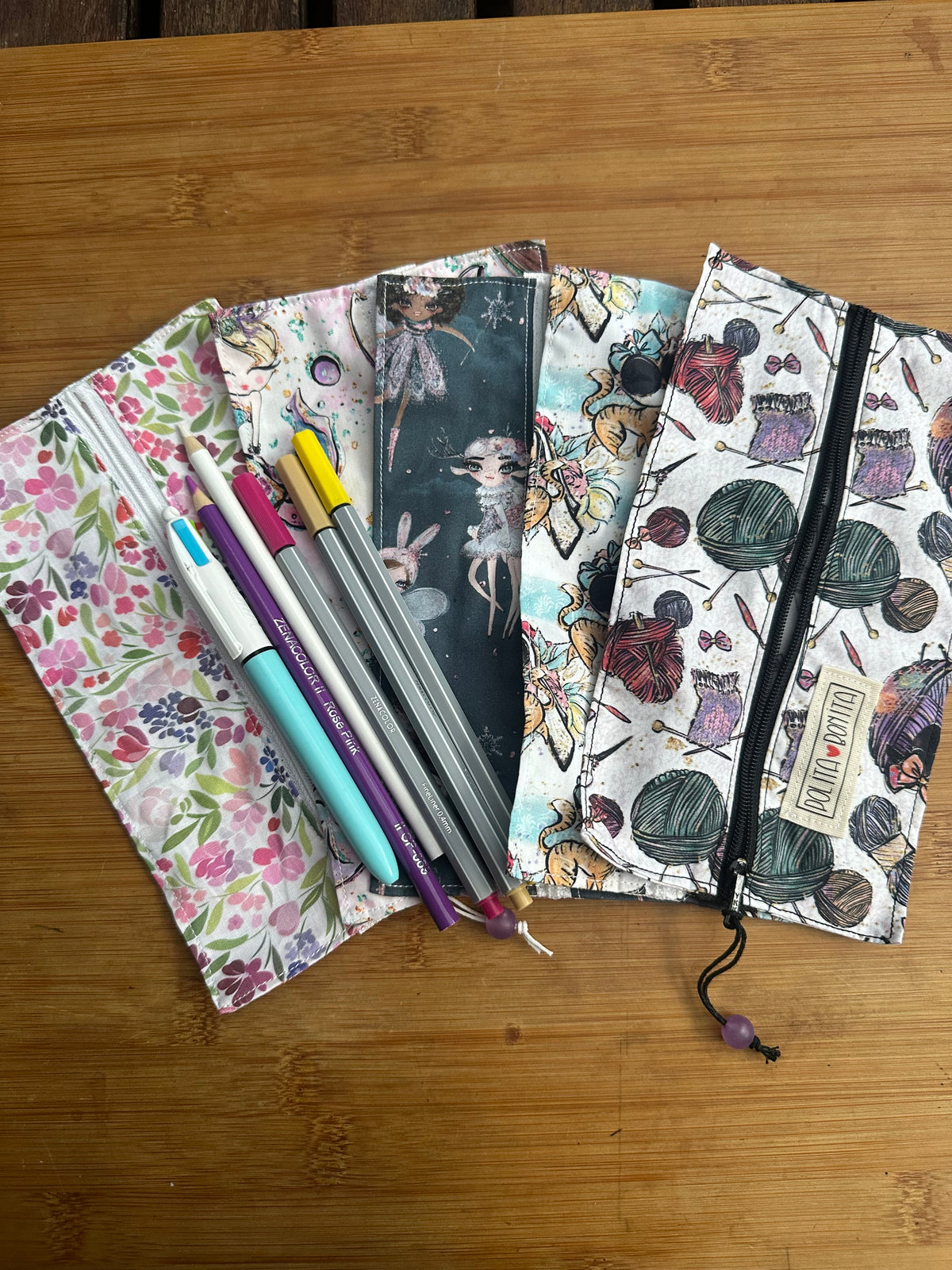 Estuche para libreta “sirenas”|polita bonita