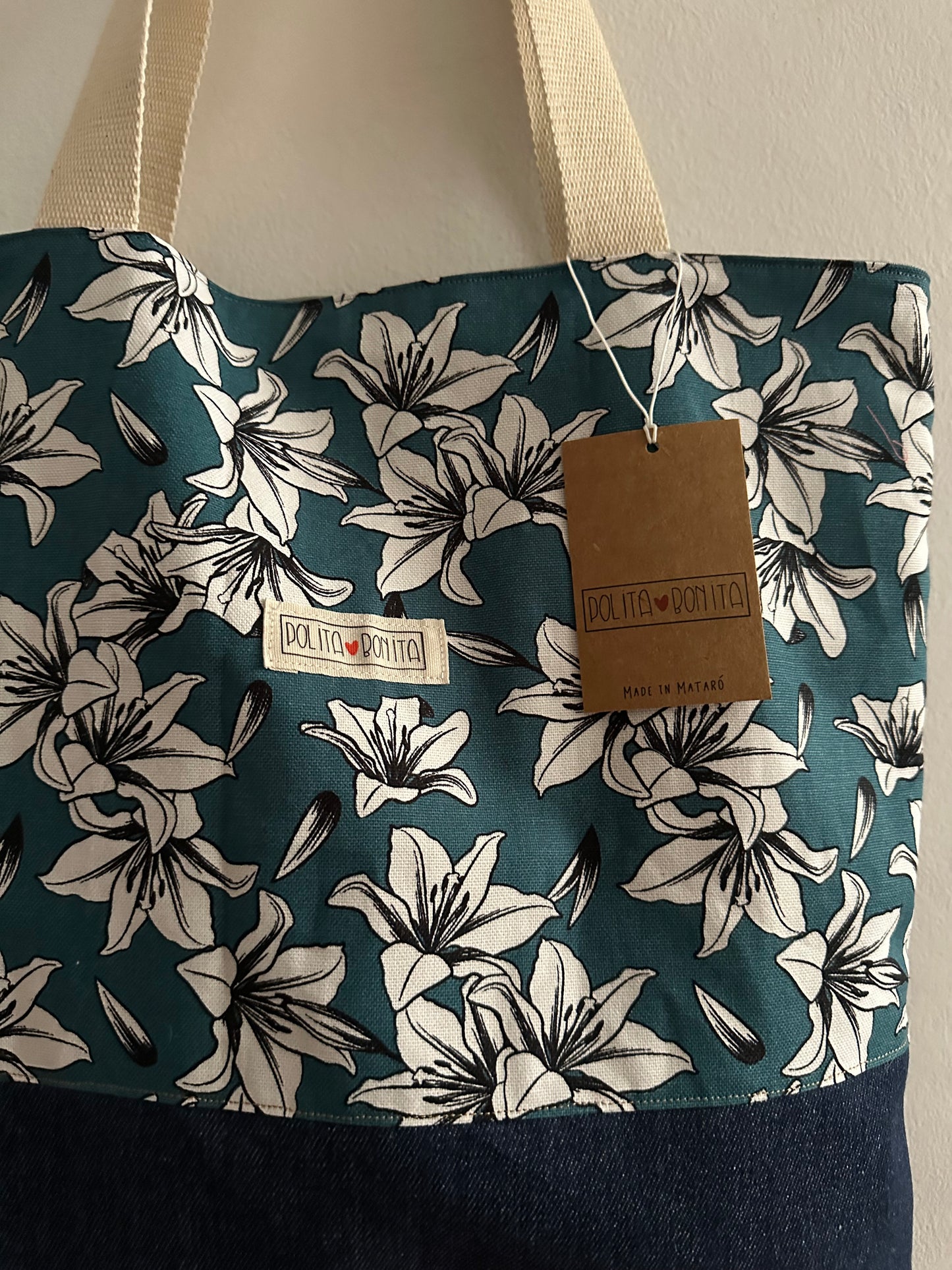 Tote “udaberria” Surfer urdina