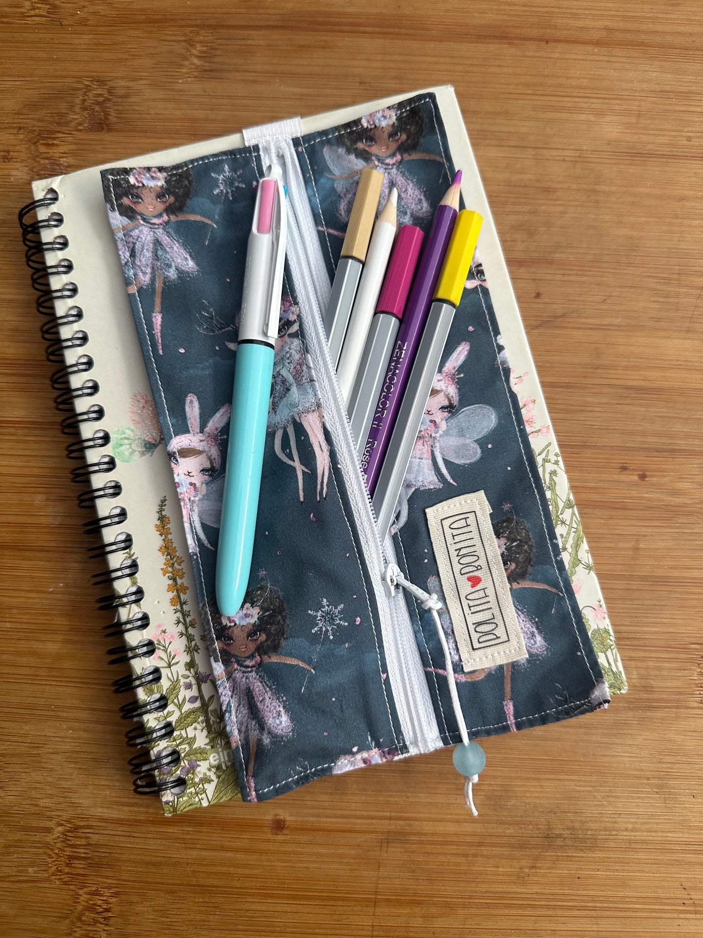 Estuche para libreta “Hadas”|polita bonita