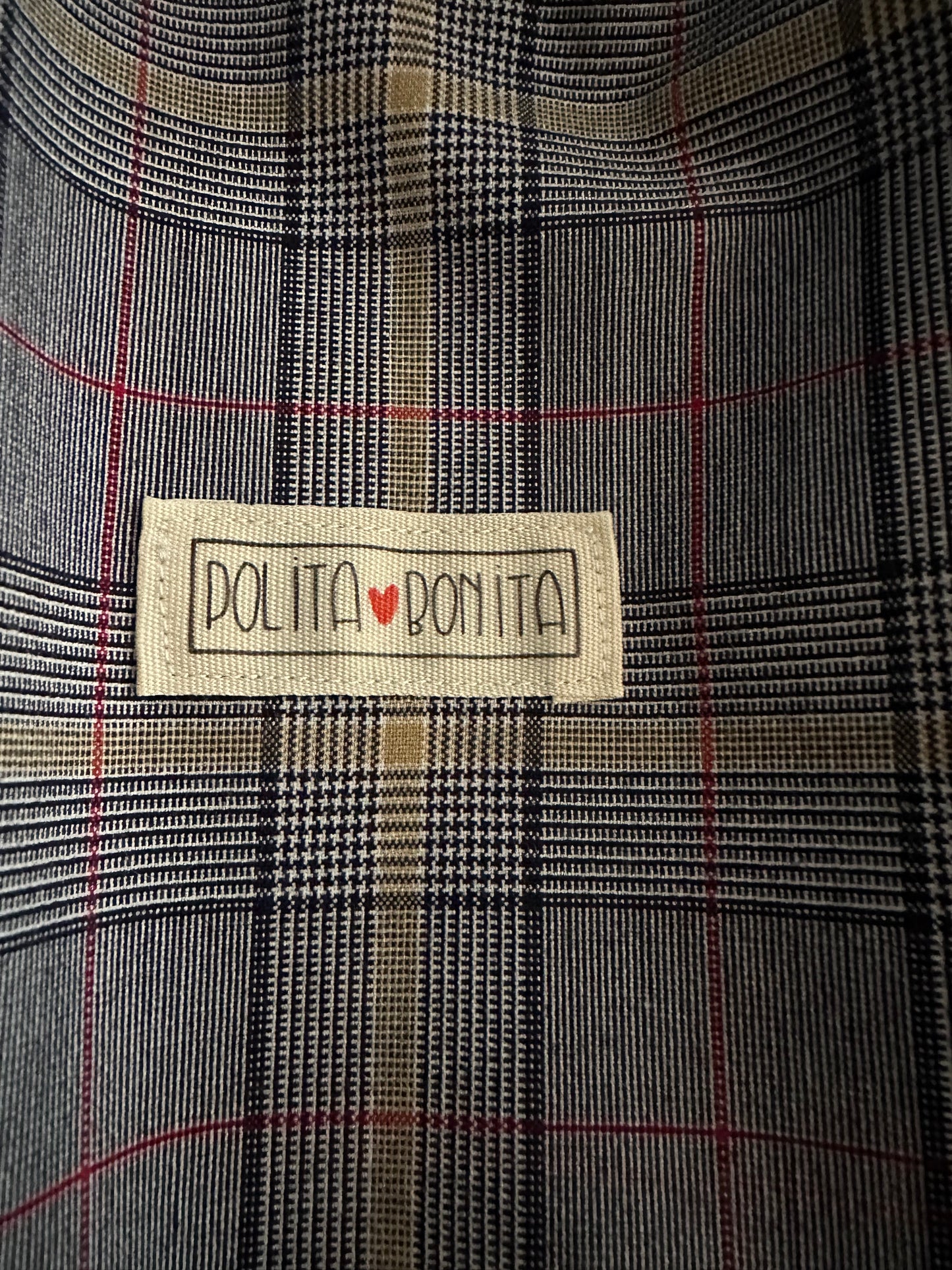 Tote guai basik “scotland azul”