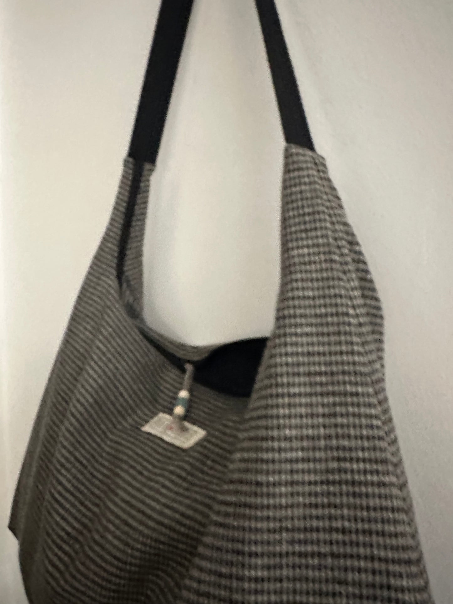 Bolso mod. AGUR “cuadros urdinak”