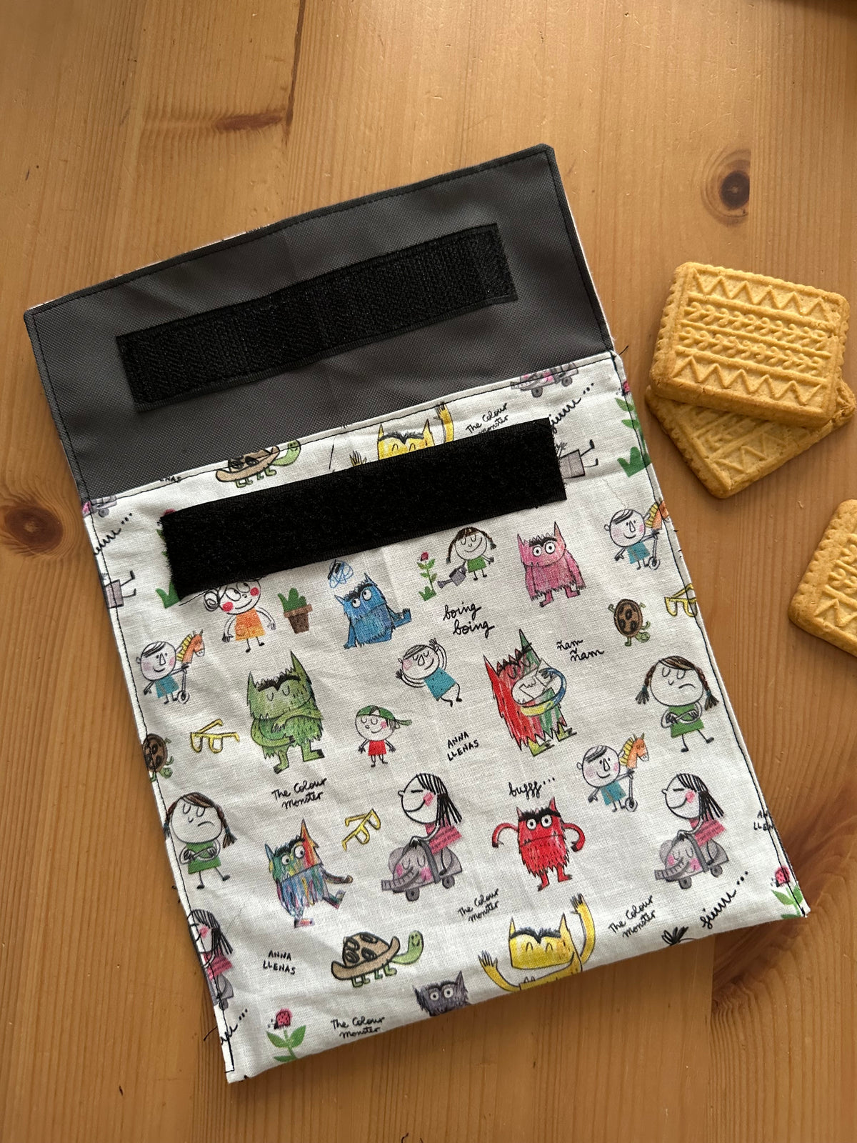 Eco bolsa reutilizable “monstre de colors”