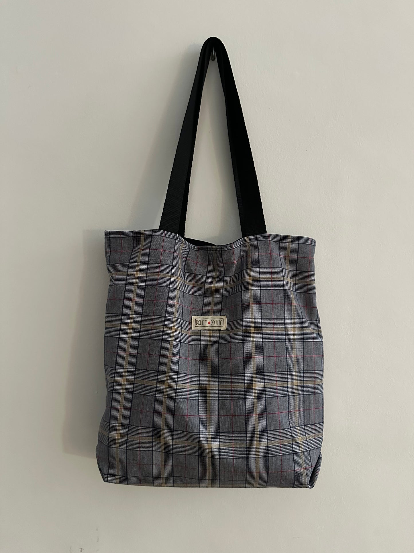 Tote guai basik “scotland azul”