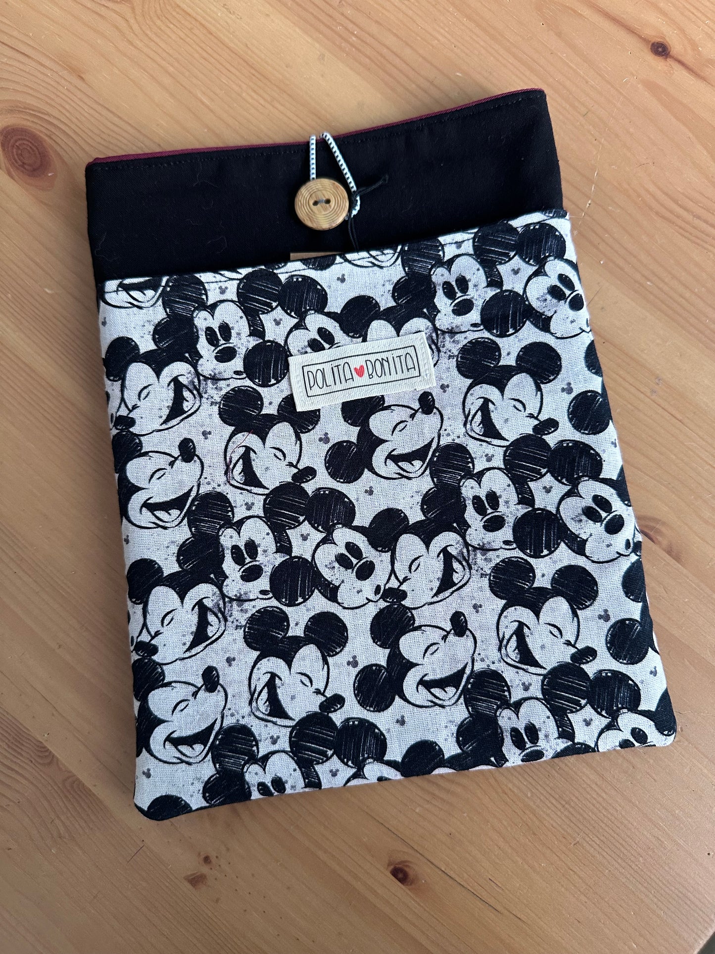 FUNDA LIBRO GRANDE/IPAD “MICKEY MOUSE”