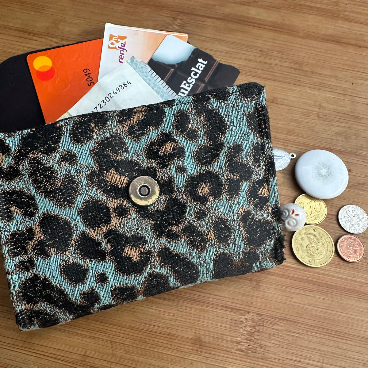 Monedero con cremallera “animal print”|polita bonita