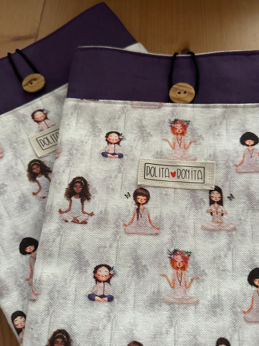 Funda libro grande “namasté”