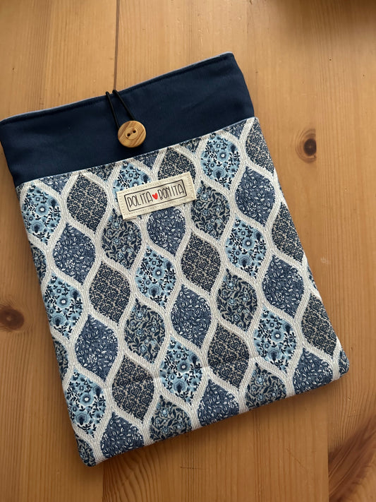 Funda libro pequeño/ebook “geometrik urdina”