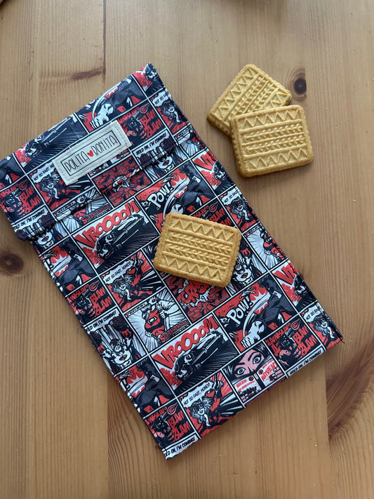 Bolsa reutilizable large “còmic”|polita bonita