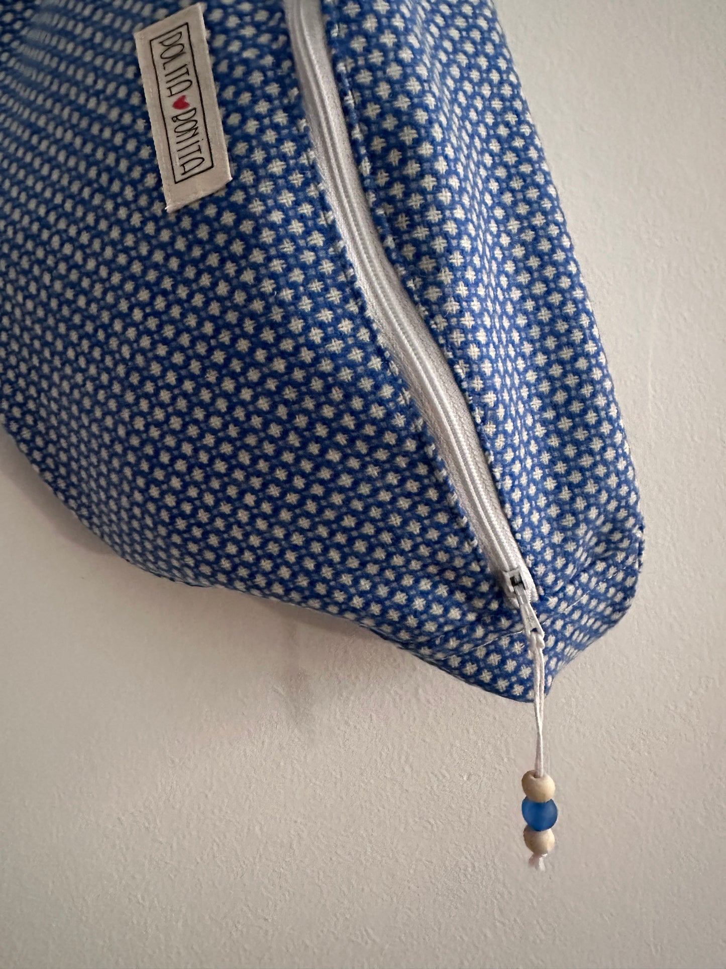 MAXI RIÑONERA “AZUL GEOMETRIK”