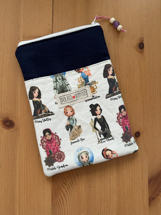 Funda EBOOK con cremallera “pioneras”