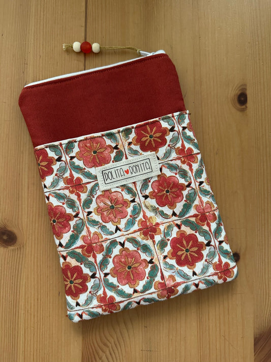 Funda EBOOK con cremallera “hidraulik gorria”
