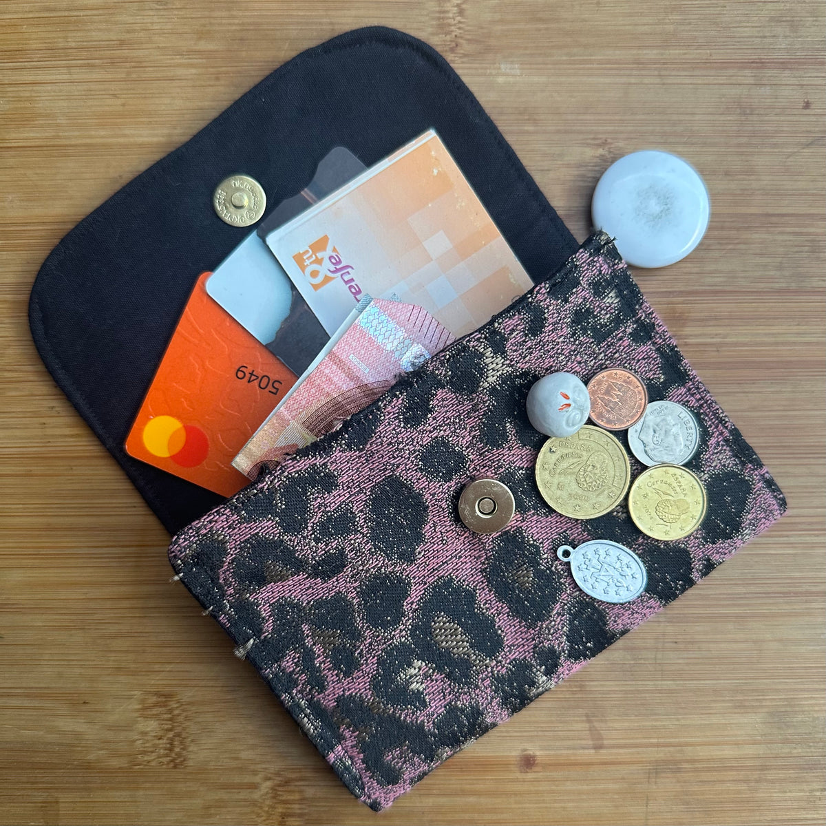 Monedero con cremallera “animal print”|polita bonita
