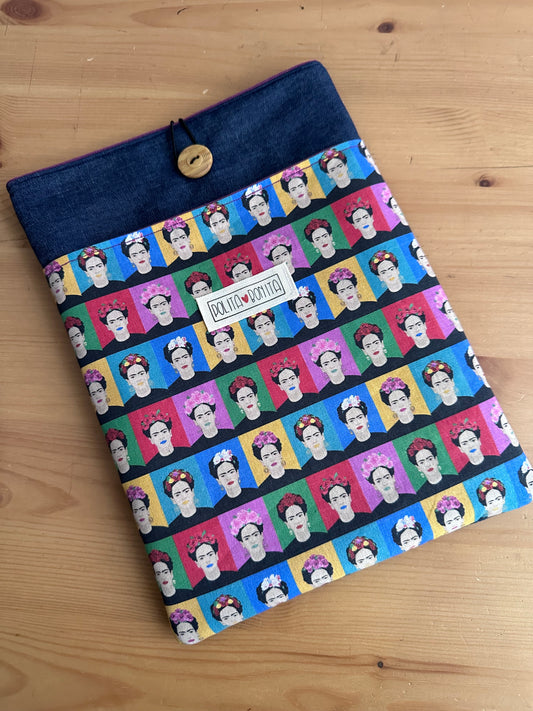 FUNDA LIBRO GRANDE/IPAD “FRIDA WARHOL”