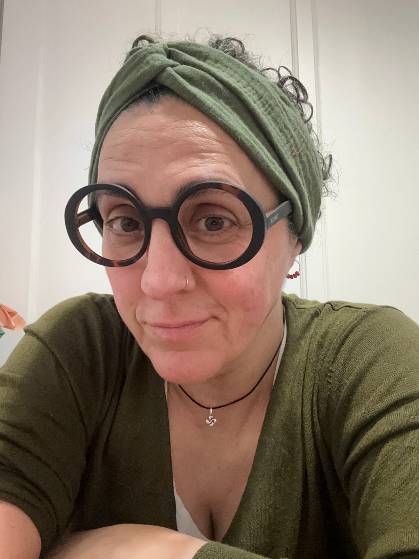 BANDANA DIADEMA MUSELINA LISA