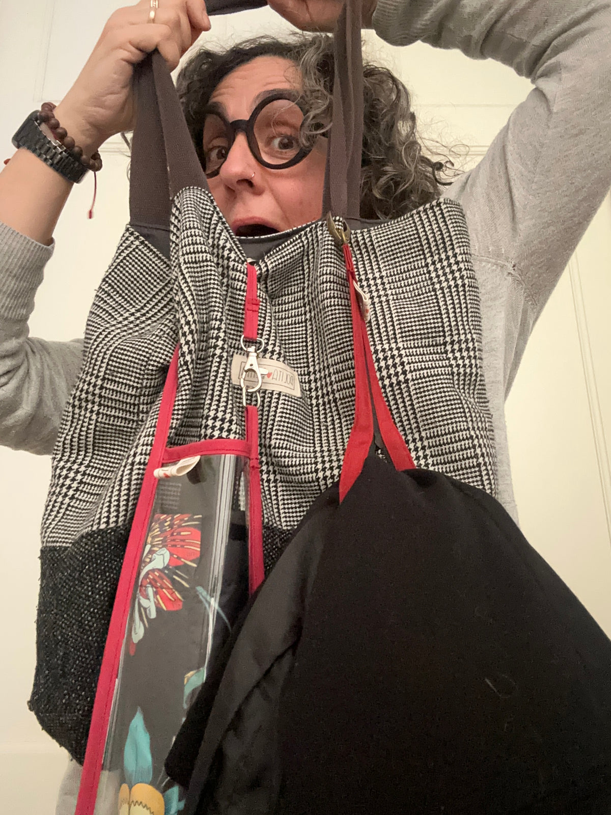 Porta chaqueta estampado para bolso|Polita Bonita