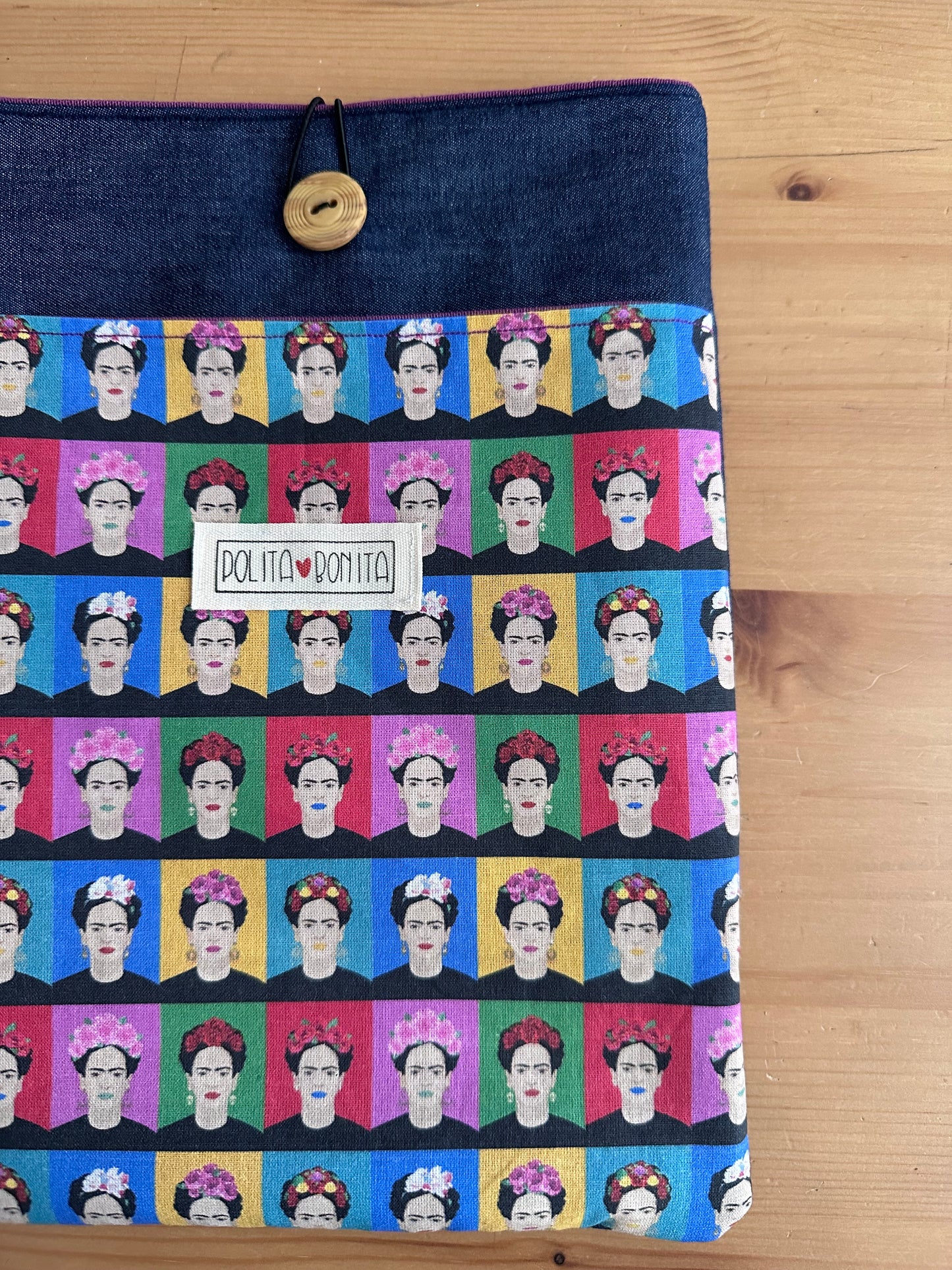 FUNDA LIBRO GRANDE/IPAD “FRIDA WARHOL”