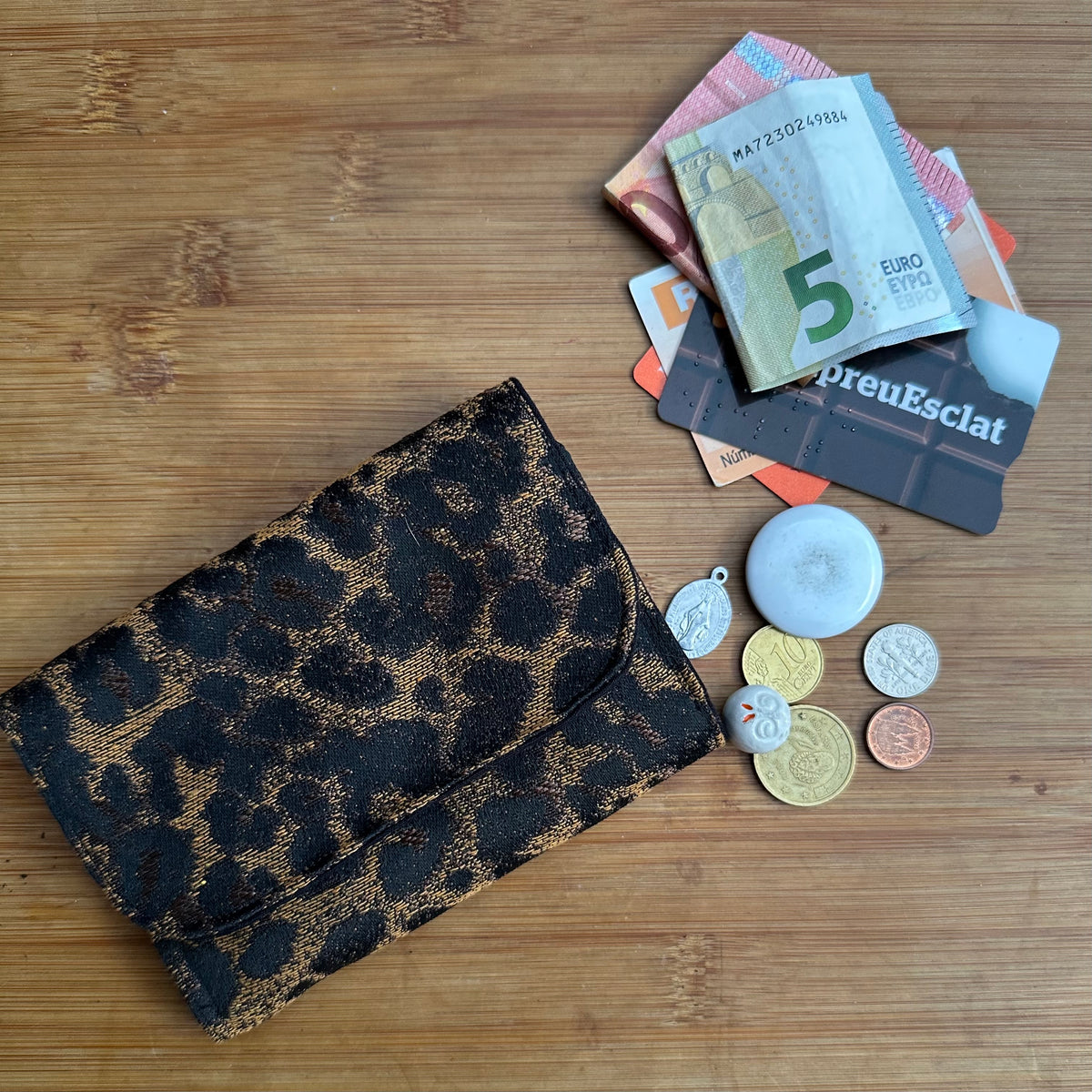 Monedero con cremallera “animal print”|polita bonita
