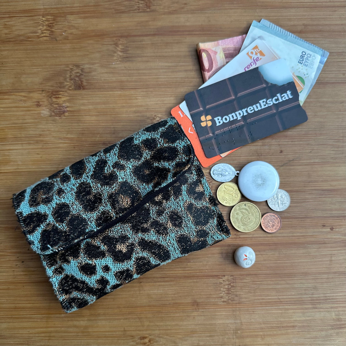 Monedero con cremallera “animal print”|polita bonita