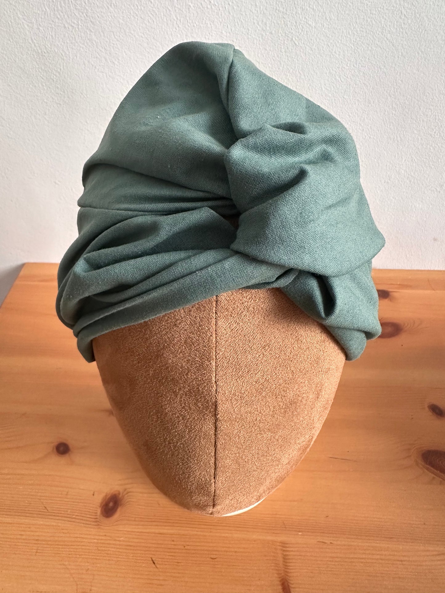 TURBANTE ENVOLVENTE “MINT VERDEA”