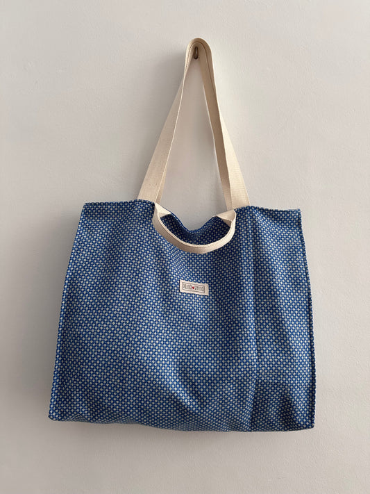 BOLSO Mod.”KAIXO” AZUL GEOMETRIK