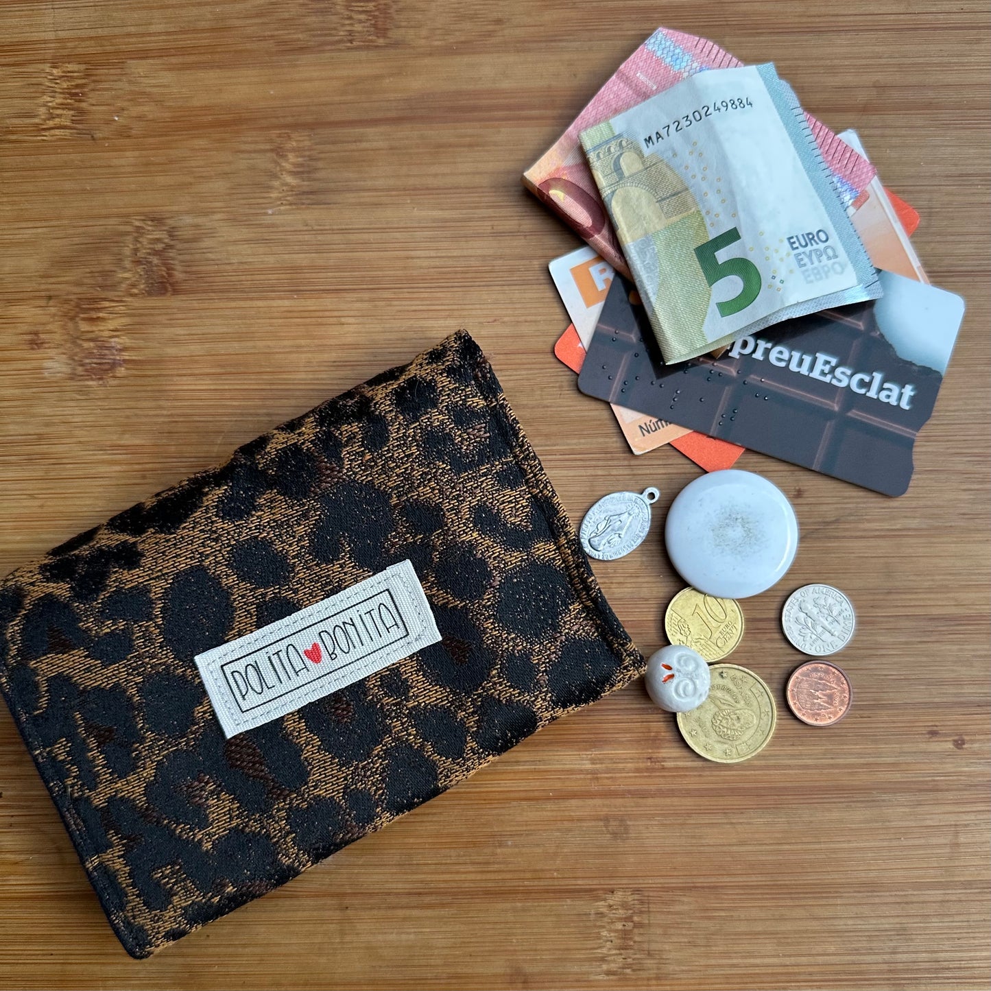 Monedero con cremallera “animal print”|polita bonita