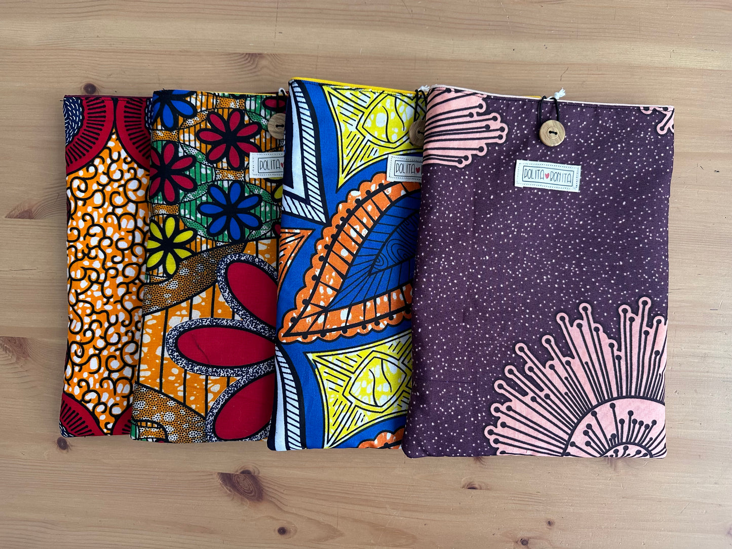 FUNDA WAX LIBRO GRANDE/IPAD “FATOUMATA”