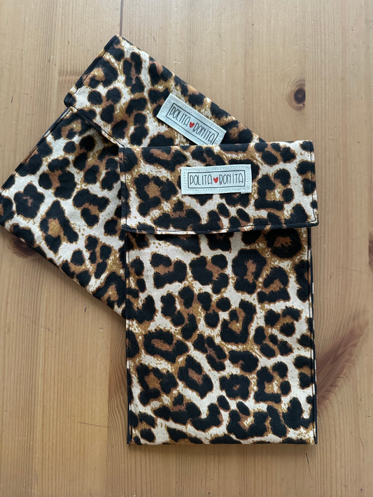 Eco sobre reutilizable large “leopard”