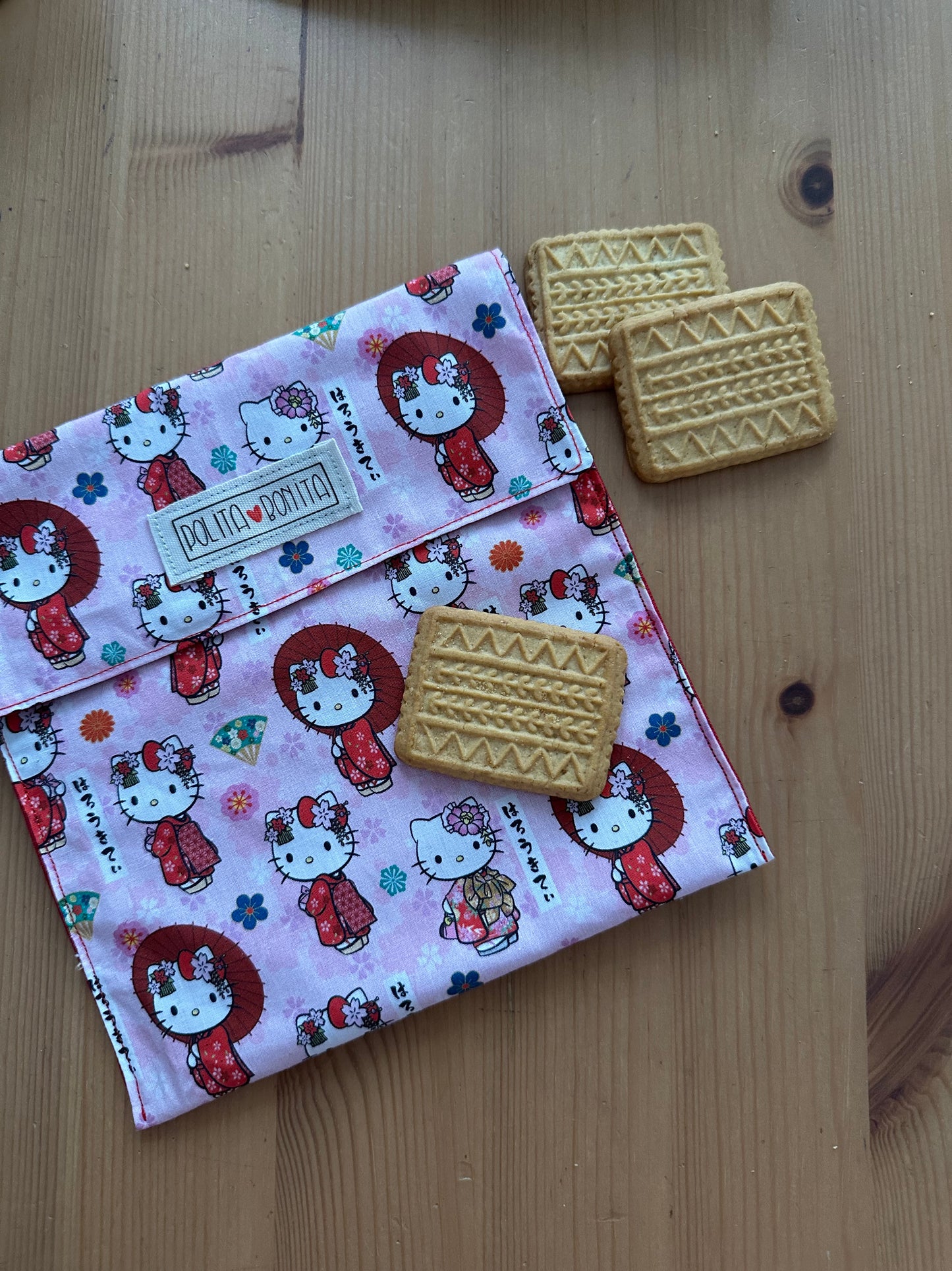 Bolsa reutilizable “H.K. Japonesa”|Polita bonita