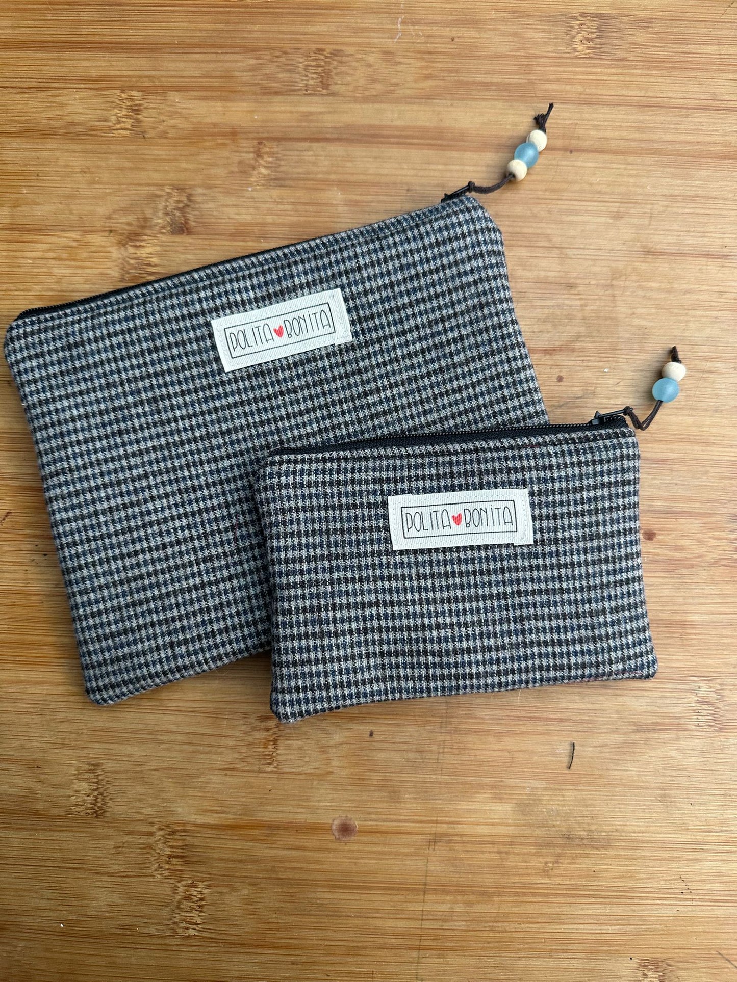 Neceser midi “pata de gallo"