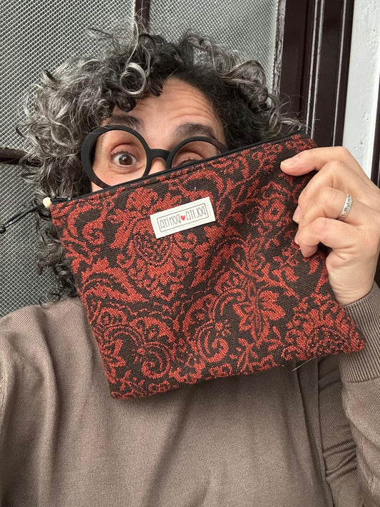 bolso de mano clutch "goria loreak"